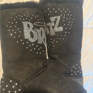 Black Bratz Fur Boots X dolls kill